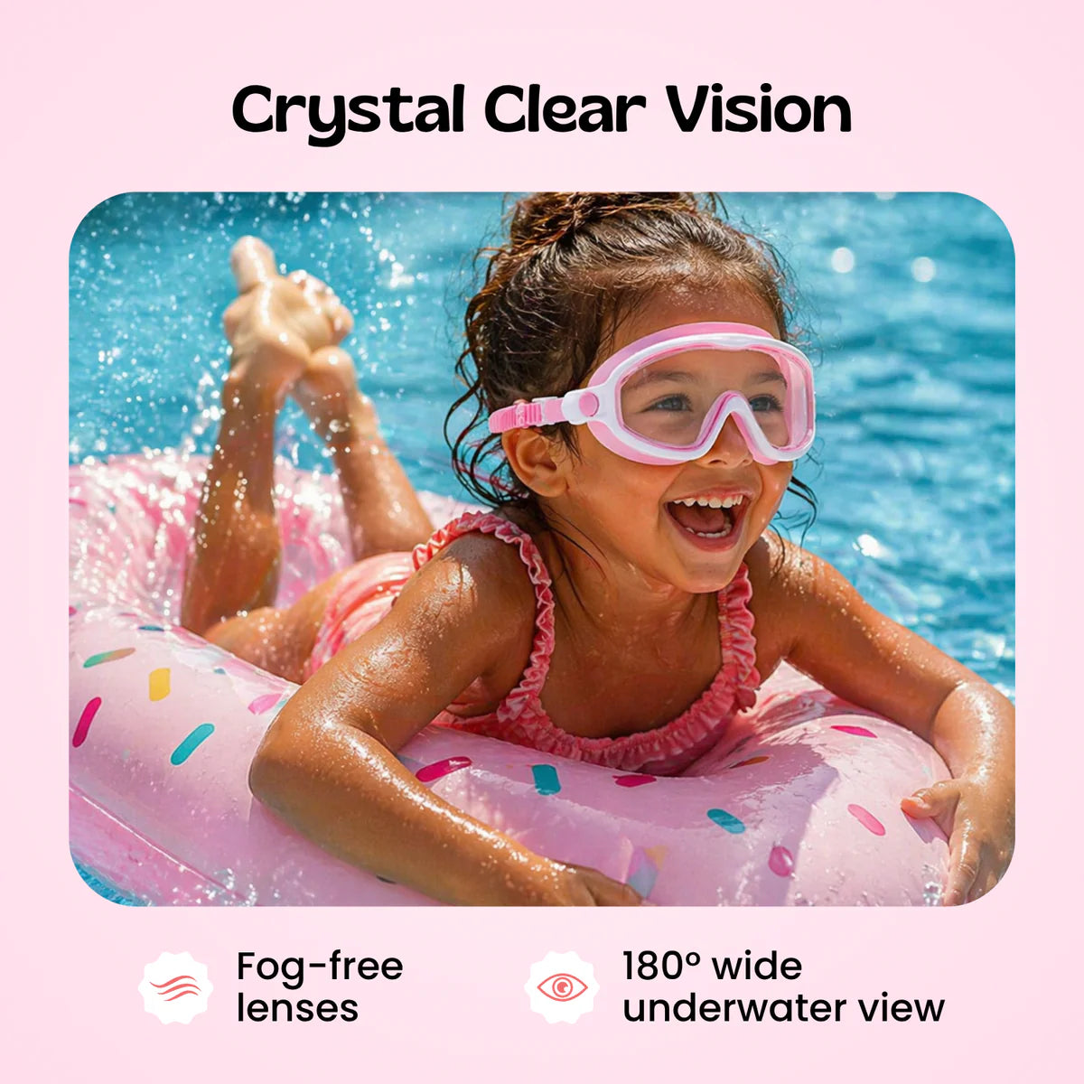 Swimggles™ Clip-On Swim Goggles Nose Clip