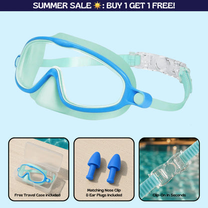Swimggles™ Clip-On Swim Goggles Nose Cover