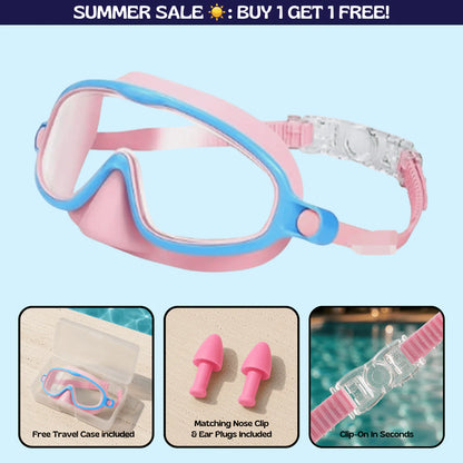 Swimggles™ Clip-On Swim Goggles Nose Cover