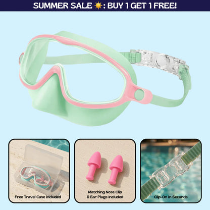 Swimggles™ Clip-On Swim Goggles Nose Cover