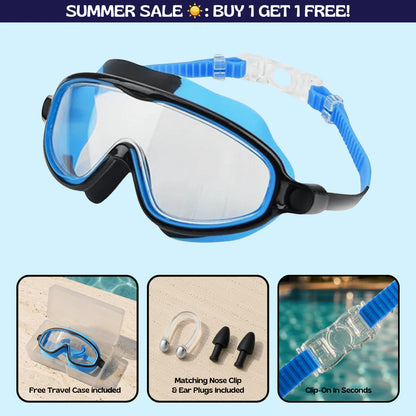 Swimggles™ Clip-On Swim Goggles Nose Clip