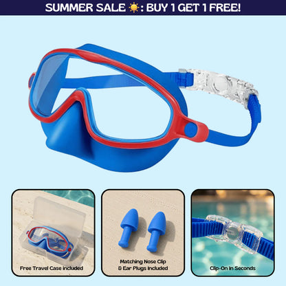 Swimggles™ Clip-On Swim Goggles Nose Cover