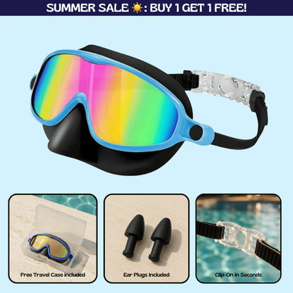 Swimggles™ Clip-On Swim Goggles Nose Cover
