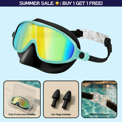 Swimggles™ Clip-On Swim Goggles Nose Cover