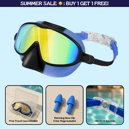 Swimggles™ Clip-On Swim Goggles Nose Cover